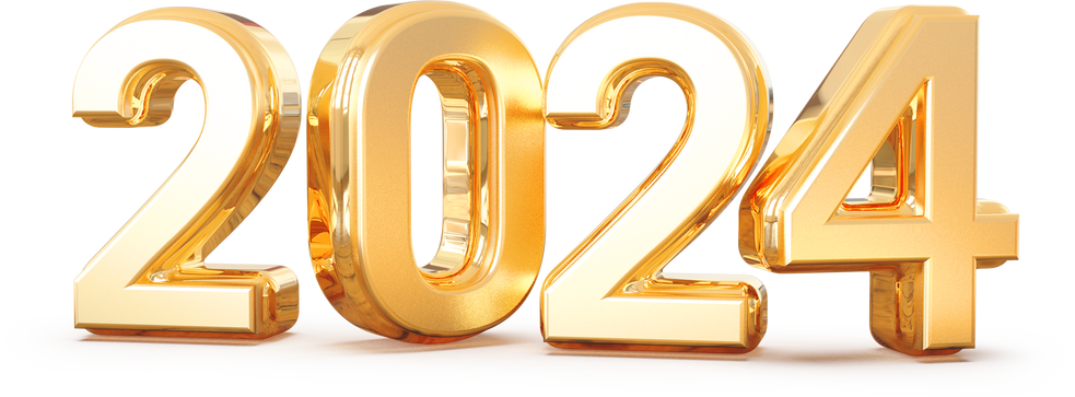 2024 Gold Number 3d